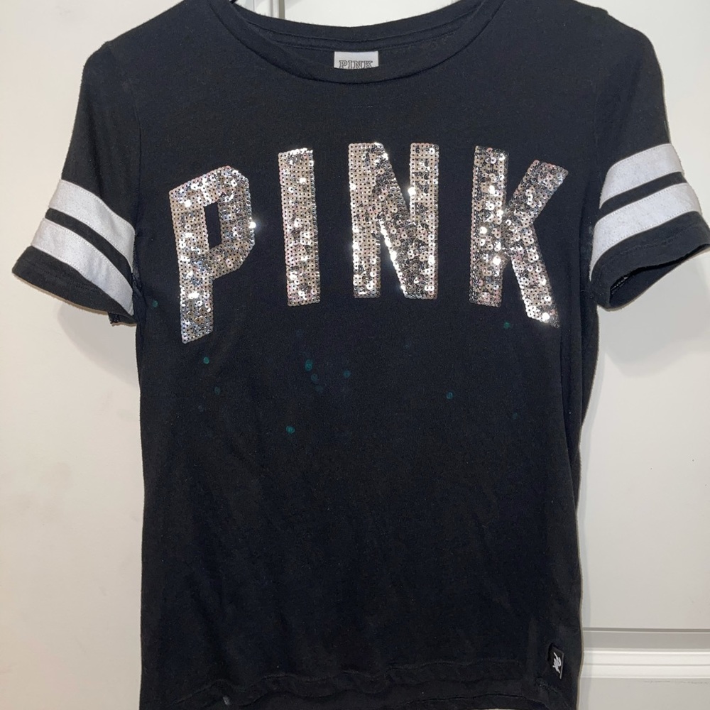 PINK shirt.